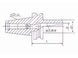 無扁尾莫氏圓錐刀柄